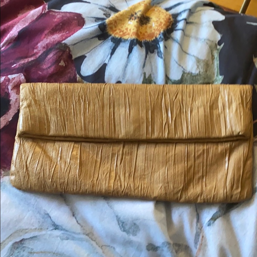 Vintage Genuine Leather Clutch